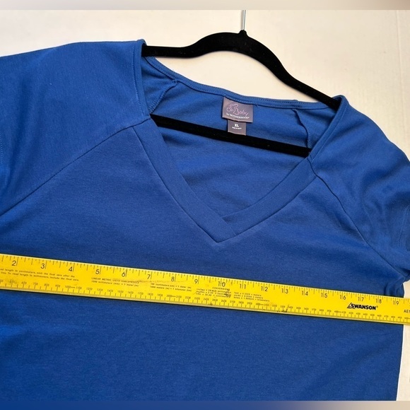 Oh Baby by Motherhood blue maternity top NWT in size XL. E17 - Picture 3 of 7